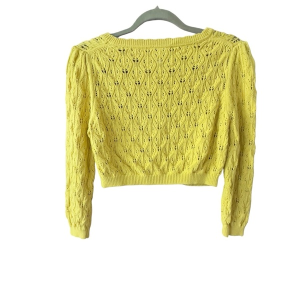 5 for $40 SALE !
Ann Taylor LOFT Yellow Cable Knit Button Down Cardigan sz S - Picture 6 of 11
